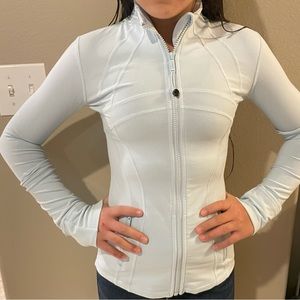 Lululemon define jacket. Size 0. Powder blue